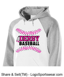 Derby Baseball Adult Hoodie APU23 Design Zoom