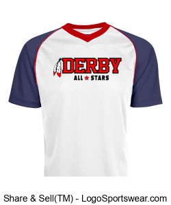 Derby All Stars Adult Jersey AT10 Design Zoom