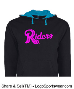 Valley Rough Riders Adult Hoodie APU27 Design Zoom