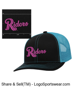 Valley Rough Riders Mesh Snapback Cap C33 Design Zoom