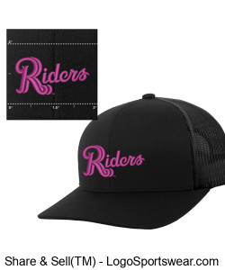 Valley Rough Riders Mesh Snapback Cap C34 Design Zoom