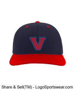 Valley Surge Cotton-Poly Hook and Loop Adjustable Cap C31 Design Zoom