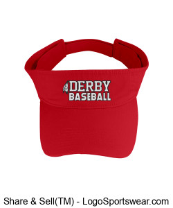 Derby Baseball OSFM Visor C8 Design Zoom