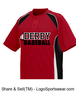 Derby Baseball Adult Jersey AT5 Design Zoom